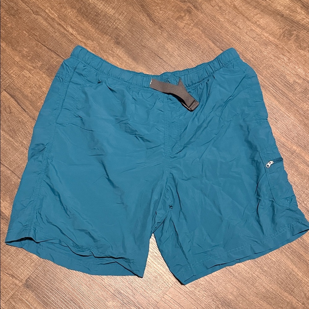 Men's Teal Swim Trunks